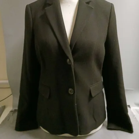 HOBBS LONDON LADIES BLAZER BLACK SIZE 10