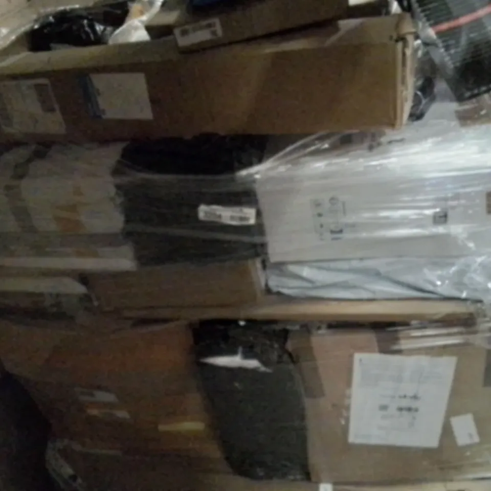 PALLET CONTAINING APPROXIMATELY 20 ASSORTED HOUSEHOLD PRODUCTS INCLUDING, AREA RUG, MULTIMEDIA SPEAKER SYSTEM, PRESSURE COOKER, PORTABLE PRESSURE WASHER ECT.