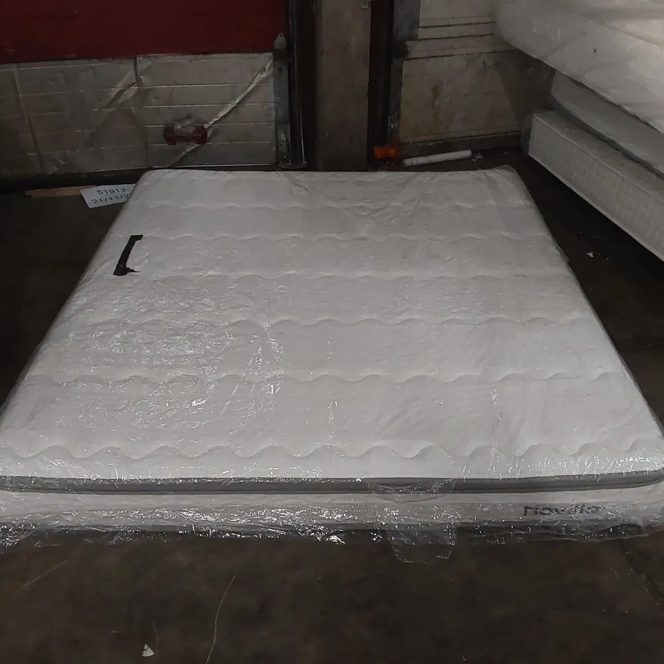 QUALITY BAGGED NOVILLA AQUINAS 23CM GEL MEMORY FOAM POCKET SPRUNG MATTRESS - 6FT SUPERKING