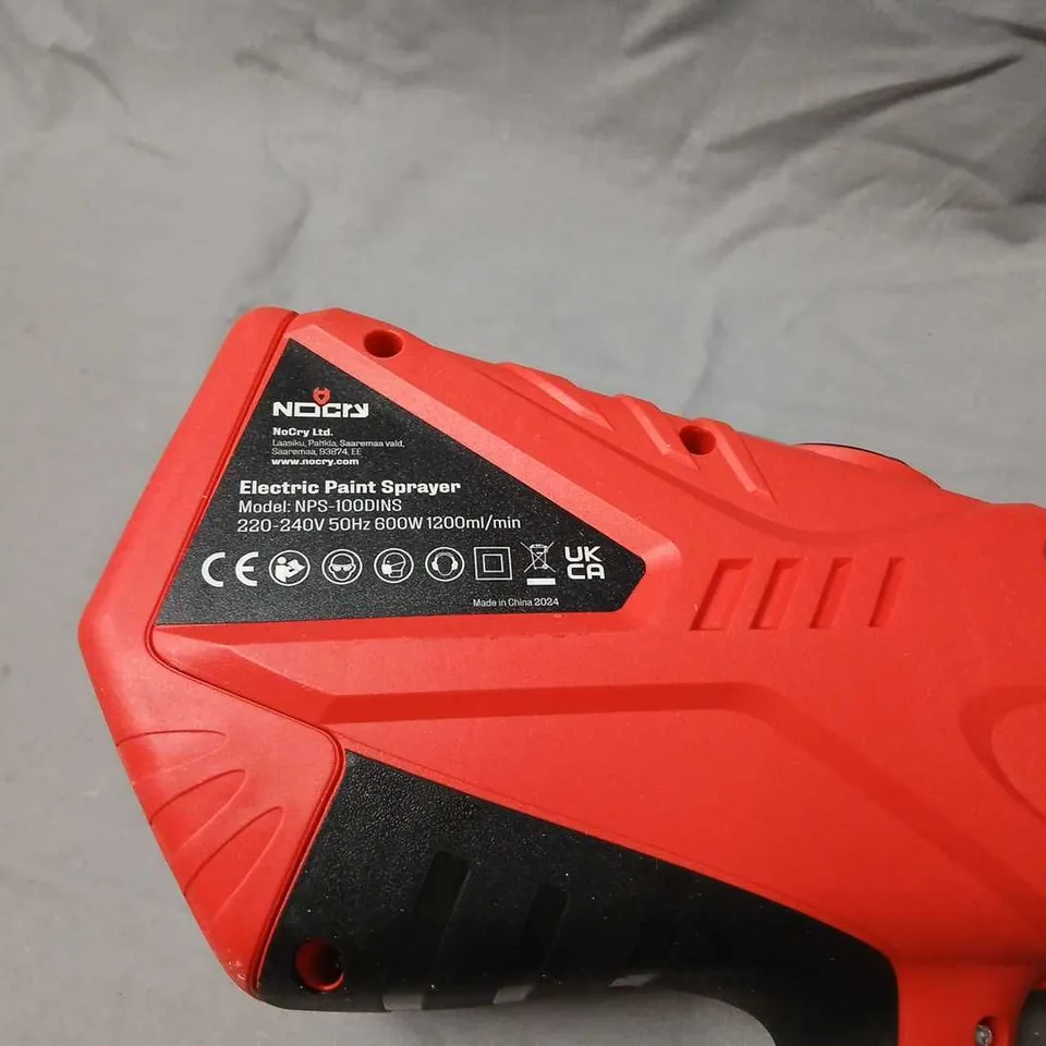 NOCRY ELECTRIC PAINT SPRAYER – MODEL NPS-100DINS