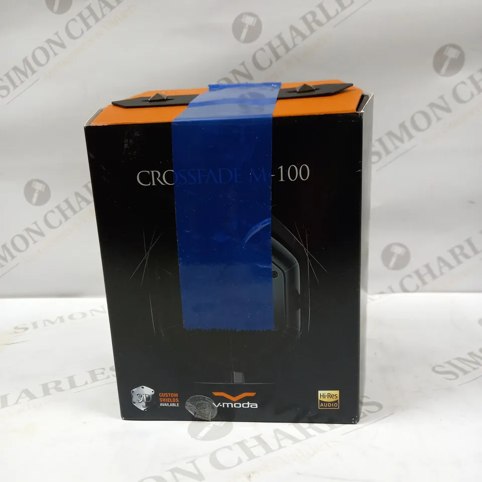 V-MODA CROSSFADE M-100 MASTER OVER-EAR NOISE-ISOLATING HEADPHONE,MATTE BLACK