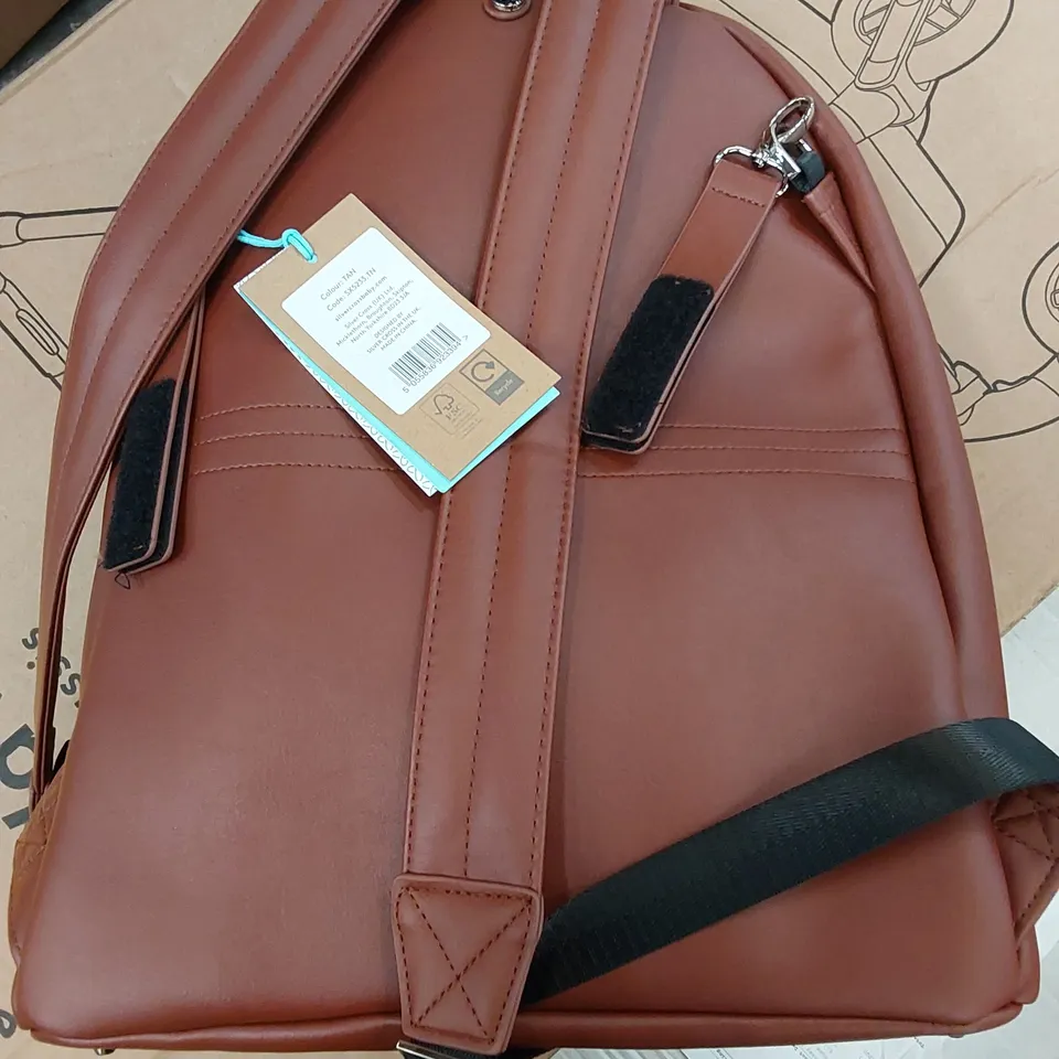 BOXED SILVER CROSS CHANGING BAG 