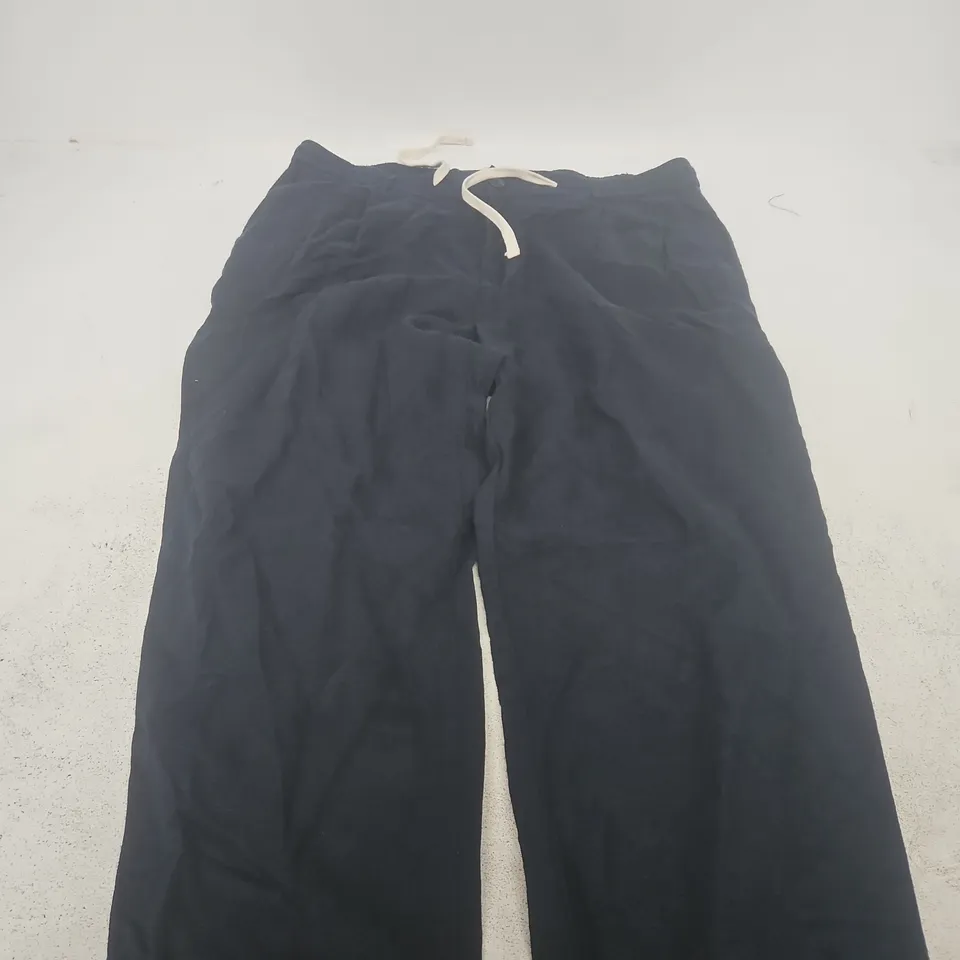 MNG NAVY FLEECE-LINED JOGGERS – WOMEN'S TRACK PANTS, UK 14 