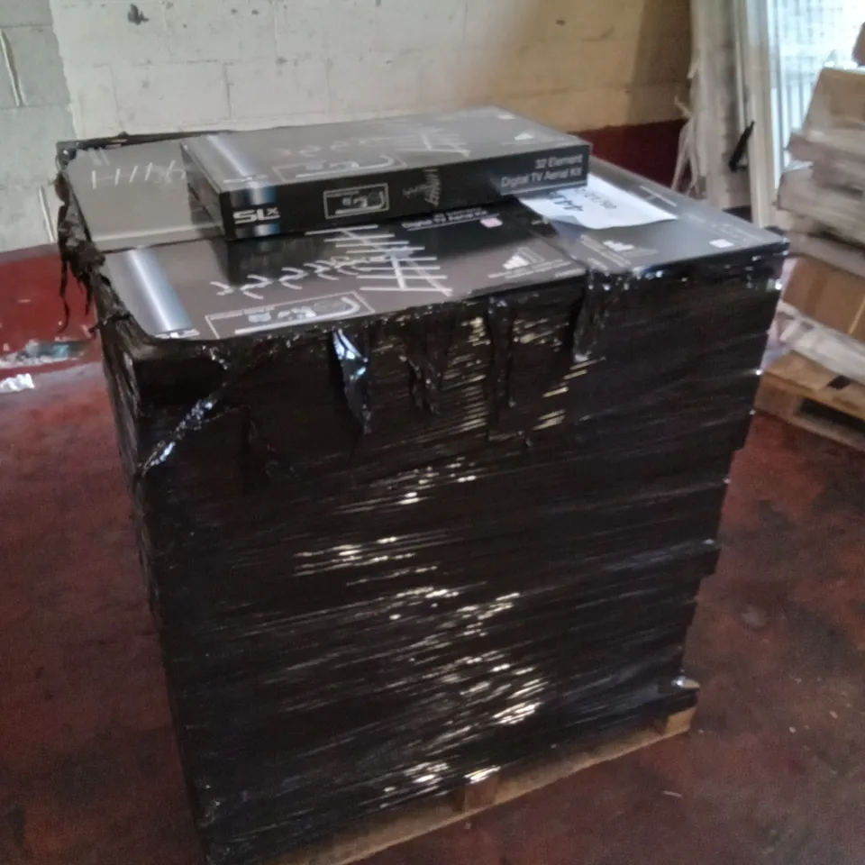 PALLET OF APPROXIMATELY 53 BOXED SLX 32 ELEMENT DIGITAL TV AERIAL KITS