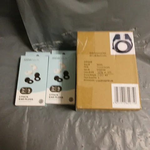 APPROXIMATELY 30 ASSORTED ELECTRICAL PRODUCTS TO INCLUDE VIDEO CABLES, EAR PLUGS ETC - COLLECTION ONLY 