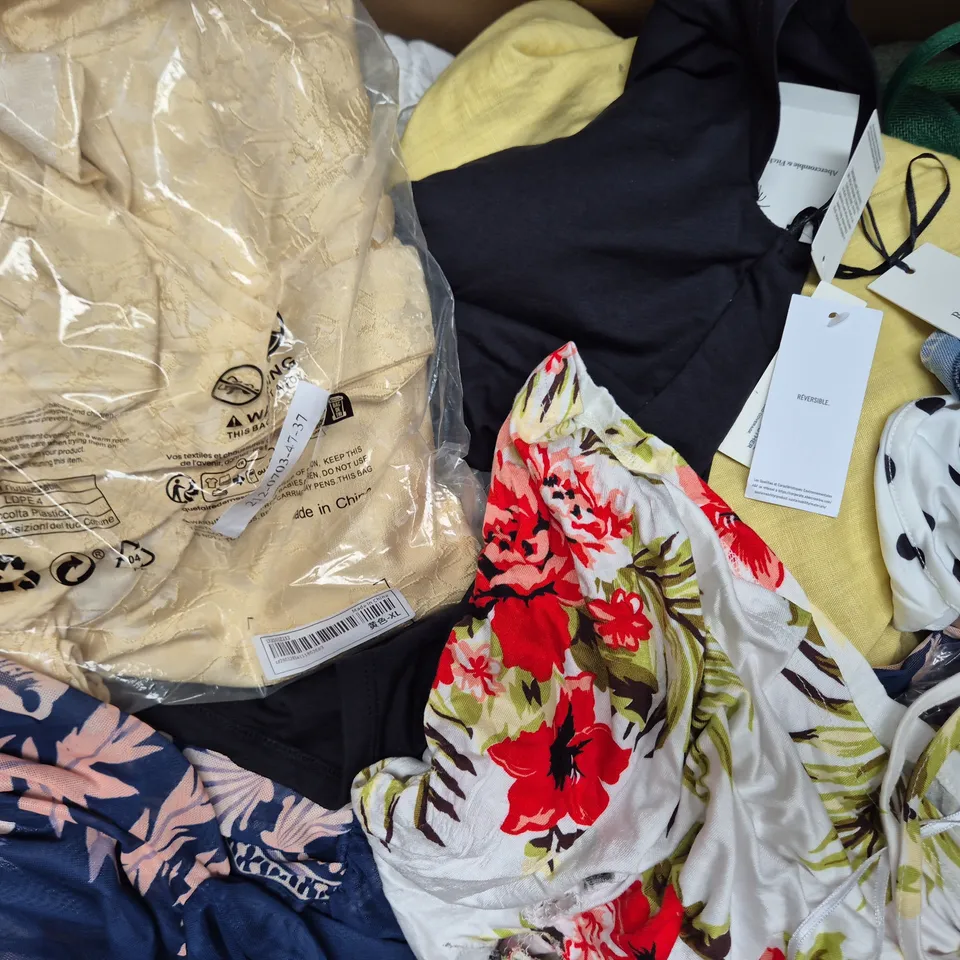 APPROXIMATELY 20 ASSORTED CLOTHING AND FASHION PRODUCTS IN VARIOUS STYLES AND SIZES - COLLECTION ONLY