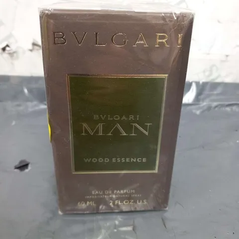 BOXED AND SEALED BVLGARI MAN WOOD ESSENCE EAU DE PARFUM 60ML