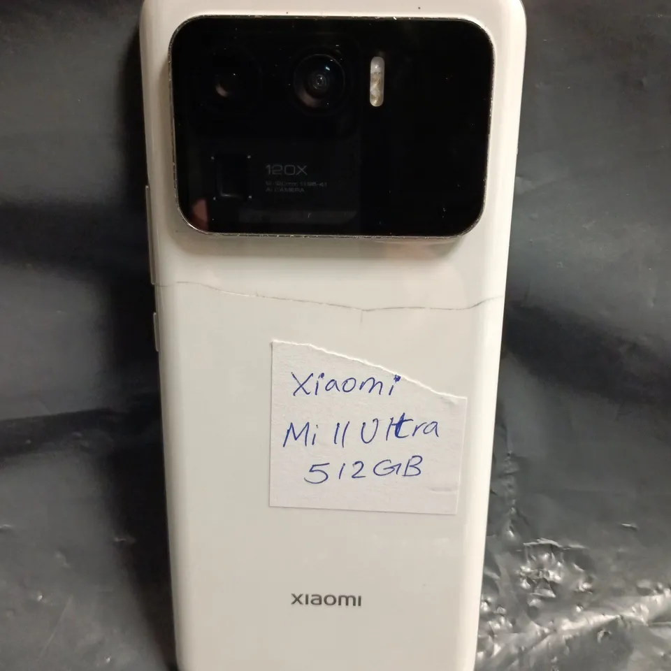 XIAOMI MI 11 ULTRA MOBILE PHONE IN WHITE