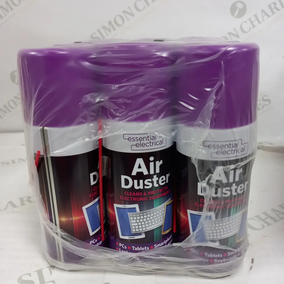 BOX OF 24 ESSENTIAL ELECTRICIAN AIR DUSTERS