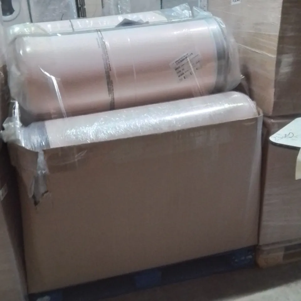 PALLET CONTAINING A LARGE QUANTITY OF EMMA ROLLED MATTRESSES 