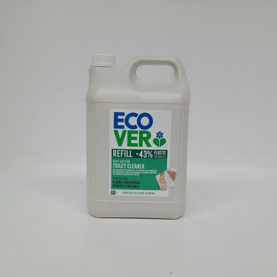 ECOVER FAST ACTION PINE & MINT TOILET CLEANER (5L)