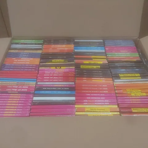 BOX OF APPROX 100 BRAND NEW MUSIC CDS TO INCLUDE;