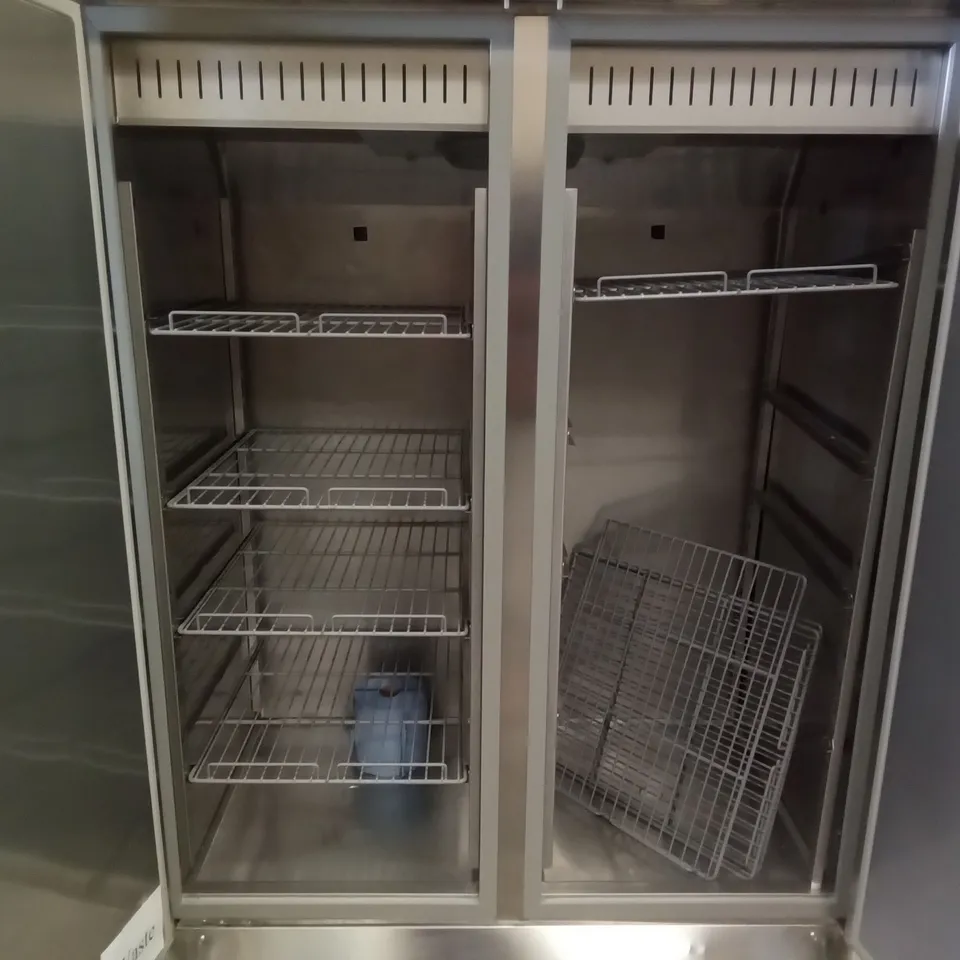 SPA TN 140 DOUBLE DOOR FRIDGE 