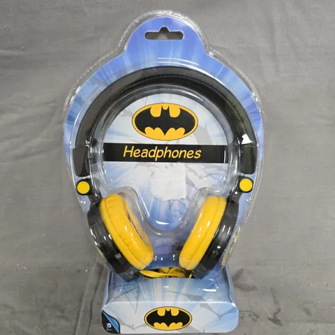 BATMAN BRANDED CHILDRENS HEADPHONES 