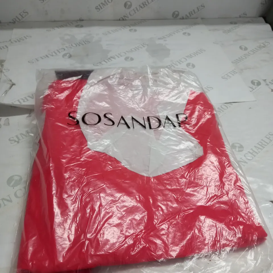SOSANDER BREASTED LINEN BLAZER SIZE 10 