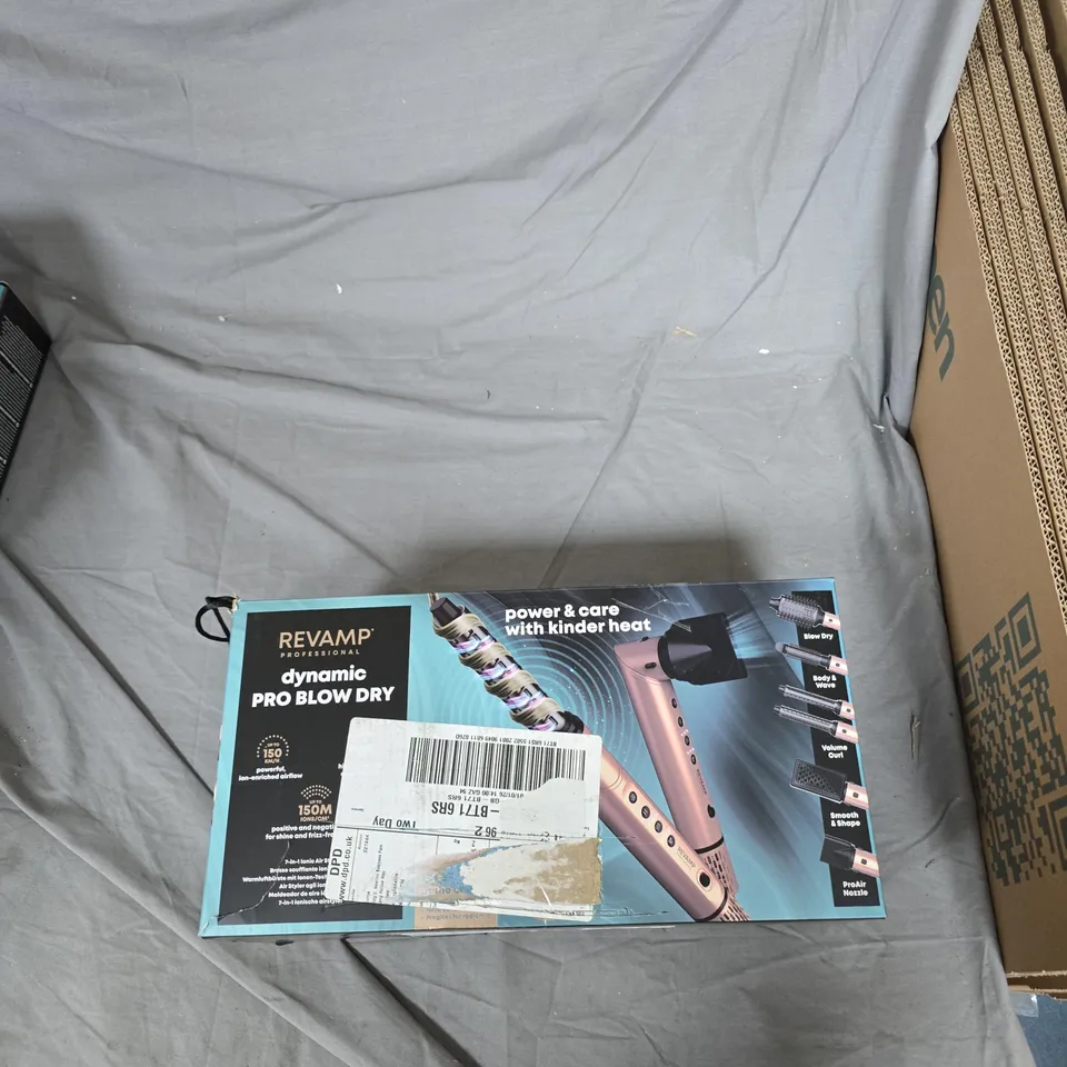 REVAMP PROFESSIONAL DYNAMIC PRO BLOW DRY HAIR DRYER - BOXED