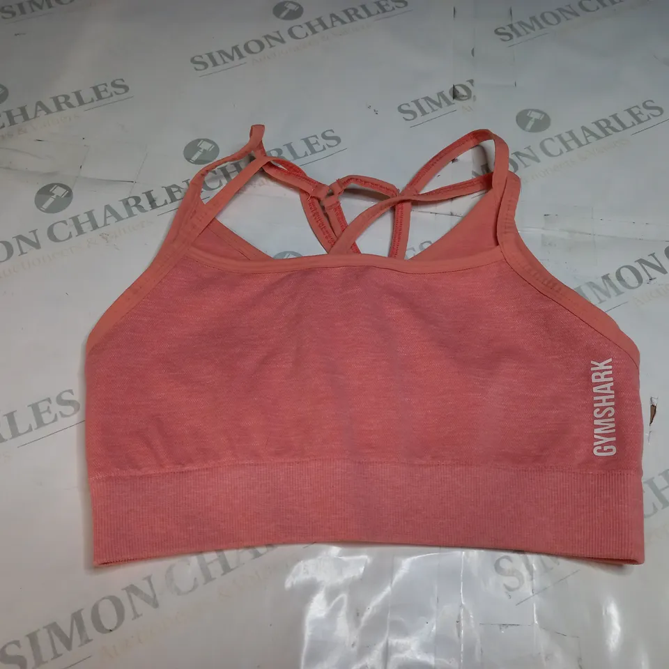 GYMSHARK SUPPORT BRA SIZE S