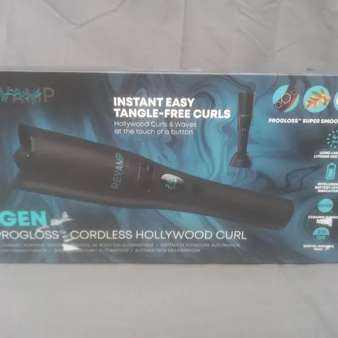REVAMP IGEN PROGLOSS CORDLESS HOLLYWOOD CURL HAIR ROTATOR