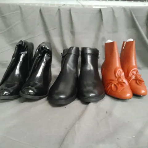 APPROXIMATELY 10 PAIRS OF ASSORTED WOMEN SHOES IN VARIOUS STYLES AND SIZES
