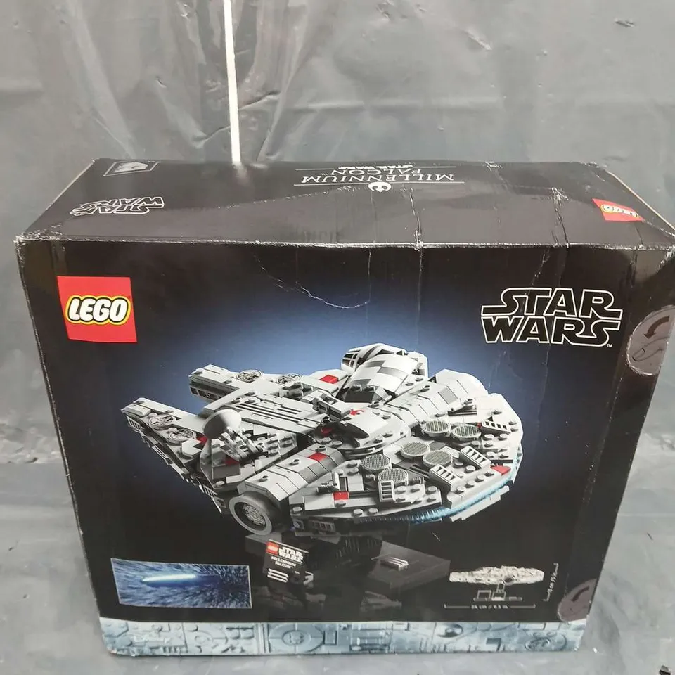 BOXED LEGO STAR WARS MILLENNIUM FALCON 75375