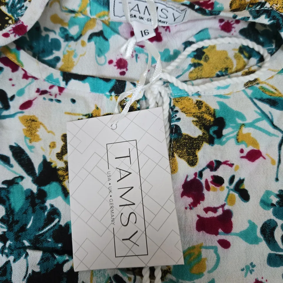 TAMSY FLORAL PRINT DRESS – WOMEN'S, UK SIZE 16