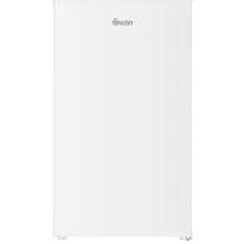 BOXED SWAN SR156140W 47CM UNDER COUNTER LARDER FRIDGE - WHITE