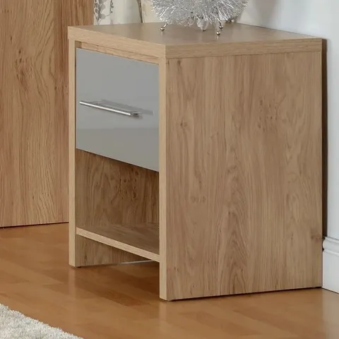 BOXED LOUISA 1 DRAWER BEDSIDE TABLE