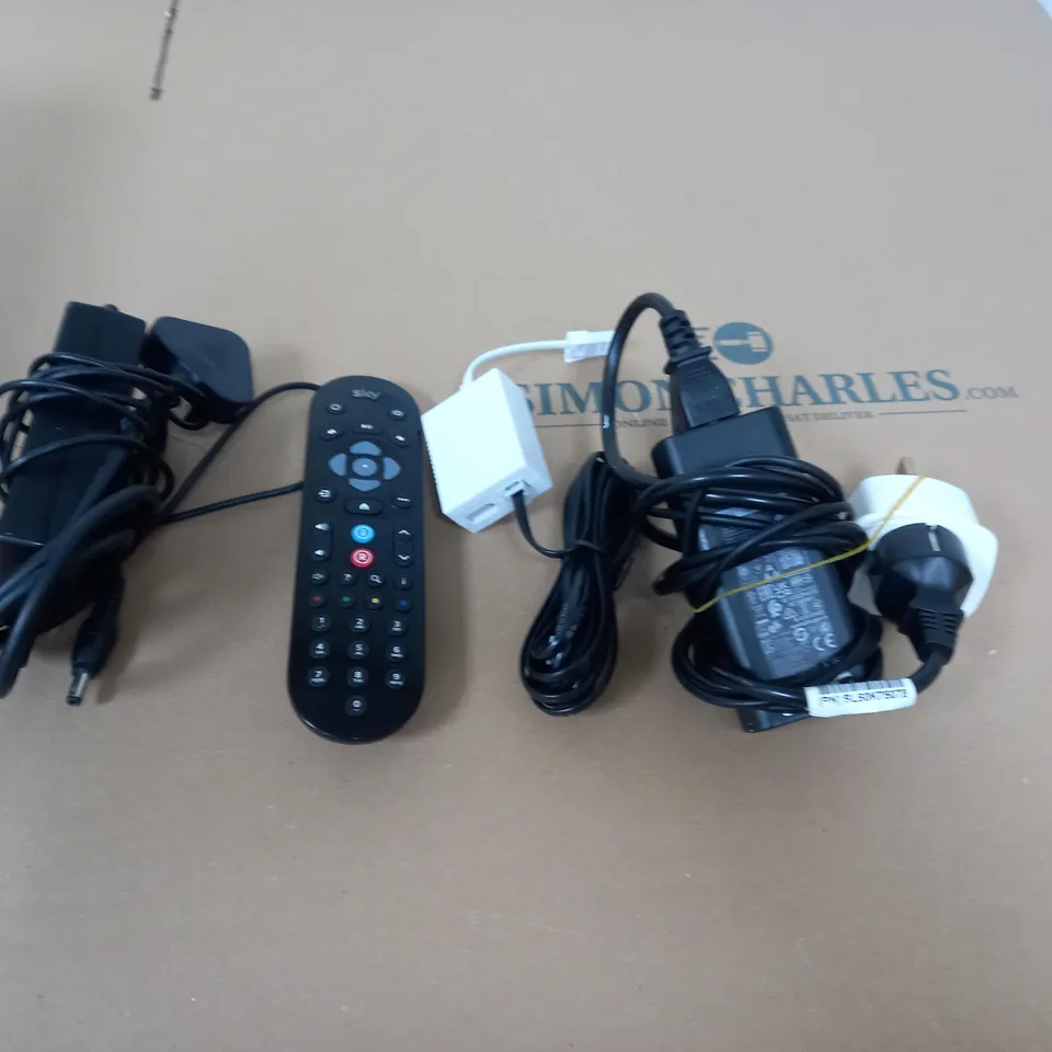 APPROXIMATELY 20 ELECTRICAL ITEMSTO INCLUDE REMOTE CONTROLS AND POWER CABLES