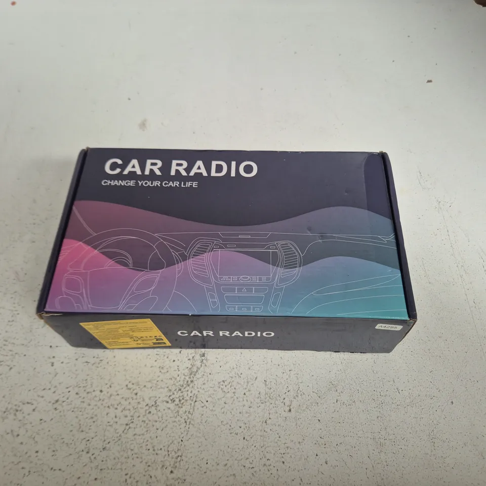 CAR RADIO – IN-CAR STEREO (BOXED)