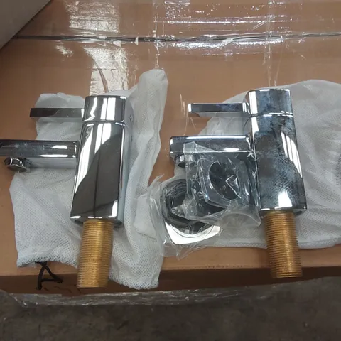 BOXED LECICO MIRIMAR BATH PILLAR TAPS