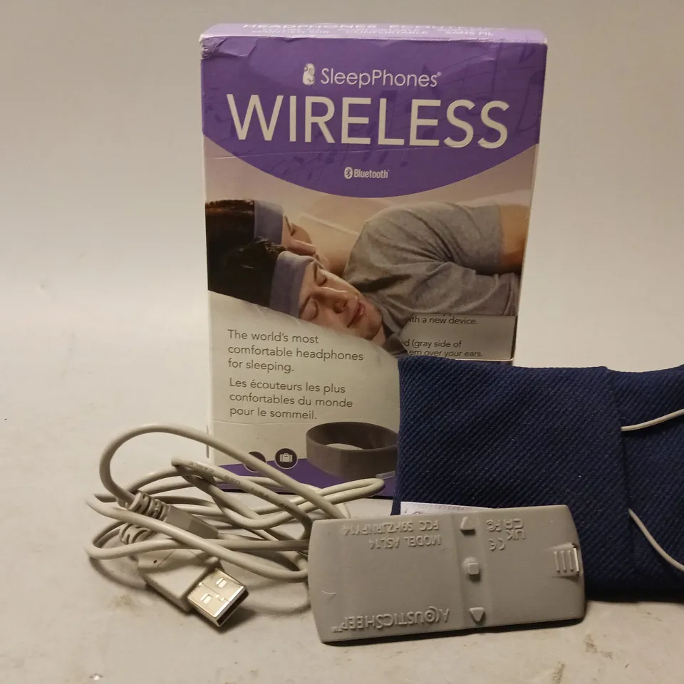 BOXED SLEEPHONES WIRELESS (SMALL - NAVY)