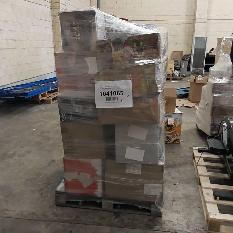 PALLET OF APPROXIMATELY 29 UNPROCESSED RAW RETURN HOUSEHOLD AND ELECTRICAL GOODS TO INCLUDE;