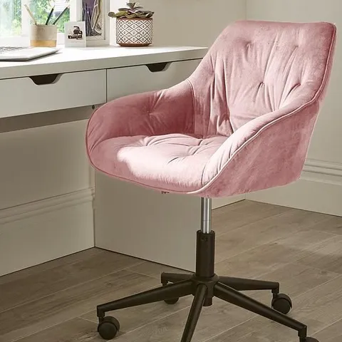 BOXED HARLEY OFFICE CHAIR - PINK (1 BOX)