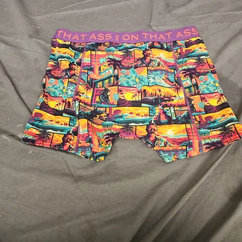 MEN'S BOXER SHORTS MIAMI BEACH PRINT – THAT ASS ON THAT ASS WAISTBAND