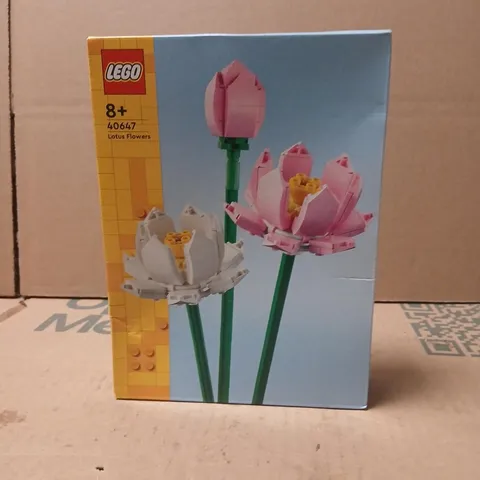 LEGO 40647 LOTUS FLOWERS – BUILDABLE FLOWER SET (8+) BOXED