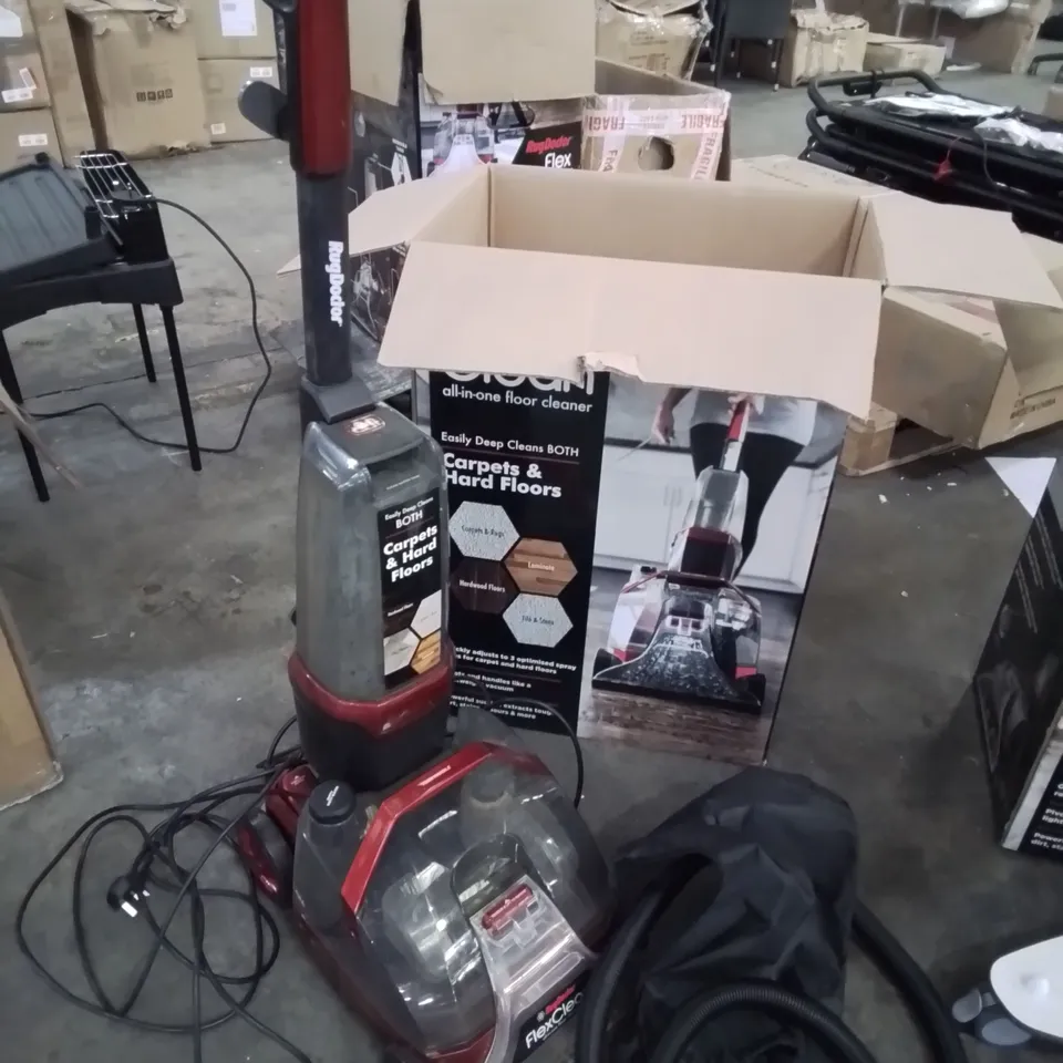 BOXED RUG DOCTOR FLEXCLEAN ALL IN ONE FLOOR CLEANER