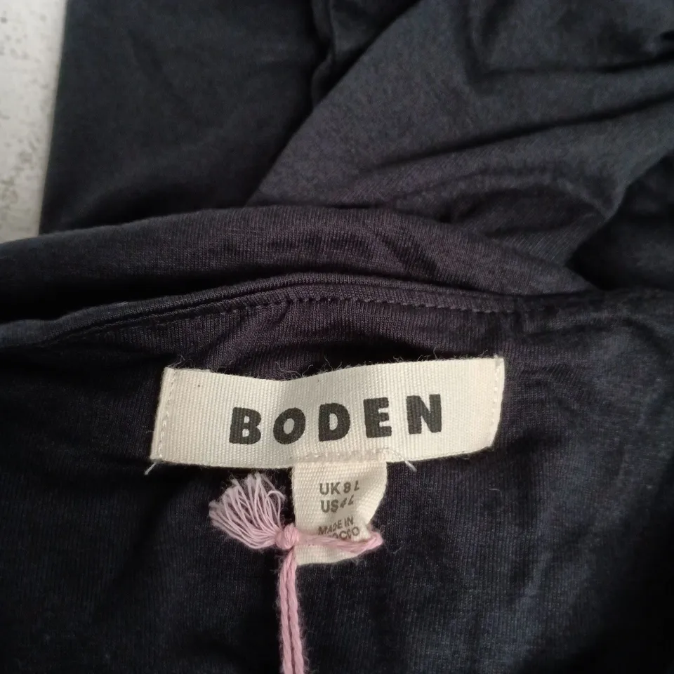 BODEN WOMEN'S BLACK KNIT DRESS, UK 8 (US 4)