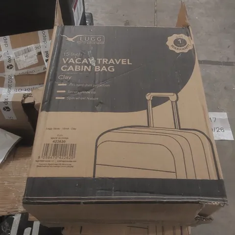 BOXED LUGG TRAVEL CABIN BAG