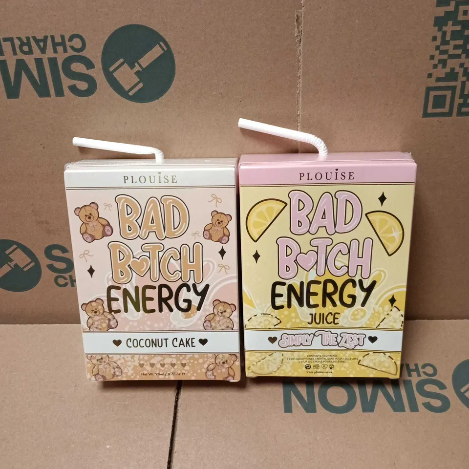 PLOUISE BEAUTY BOX WITH 2 BAD BITCH ENERGY ITEMS: SIMPLY THE ZEST + COCONUT CAKE