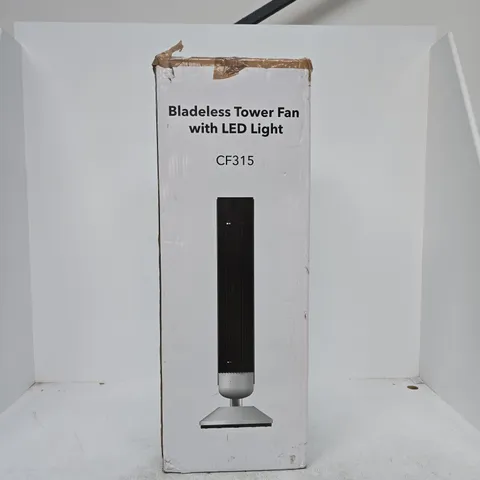 BLADELESS TOWER FAN WITH LED LIGHT CF315