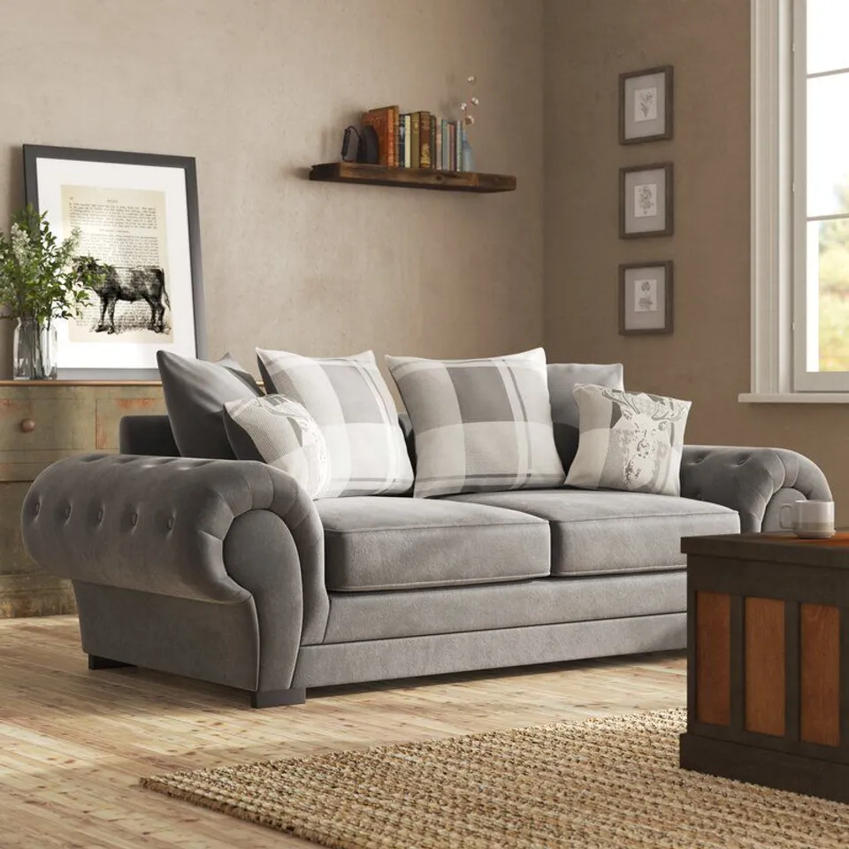 ALOROSSOGH 3 SEATER SOFA