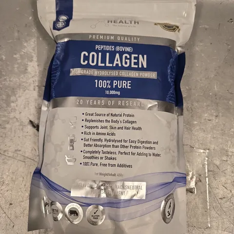 SEALED INTELLIGENT HEALTH COLLAGEN PEPTIDES - UNFLAVOURED - 450G