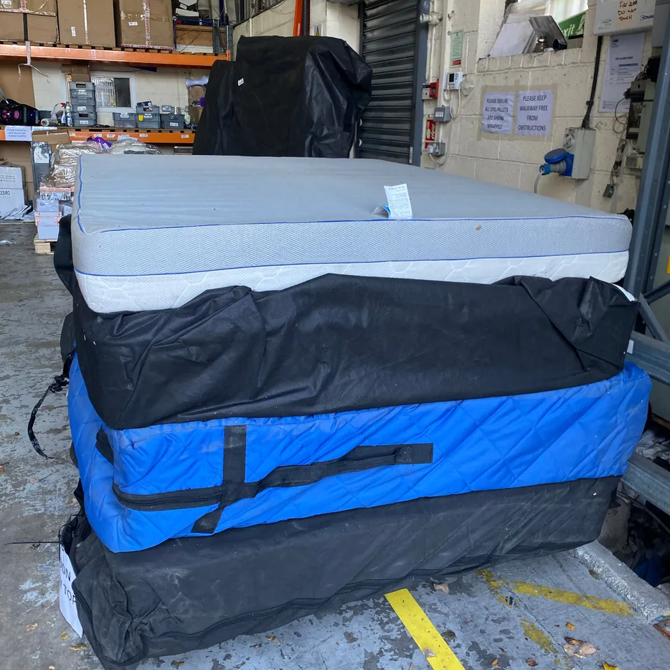 PALLET OF 4 DOUBLE MATTRESSES