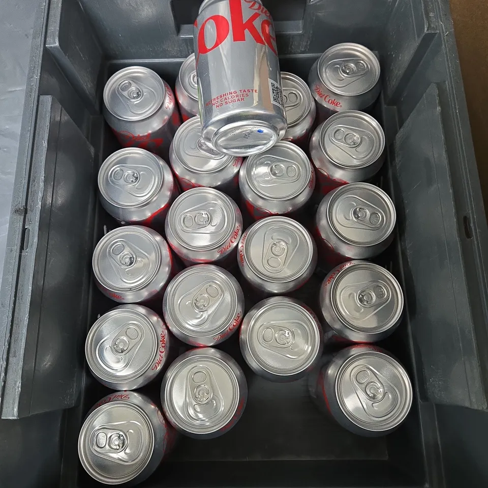 15 CANS OF DIET COKE 330ML 