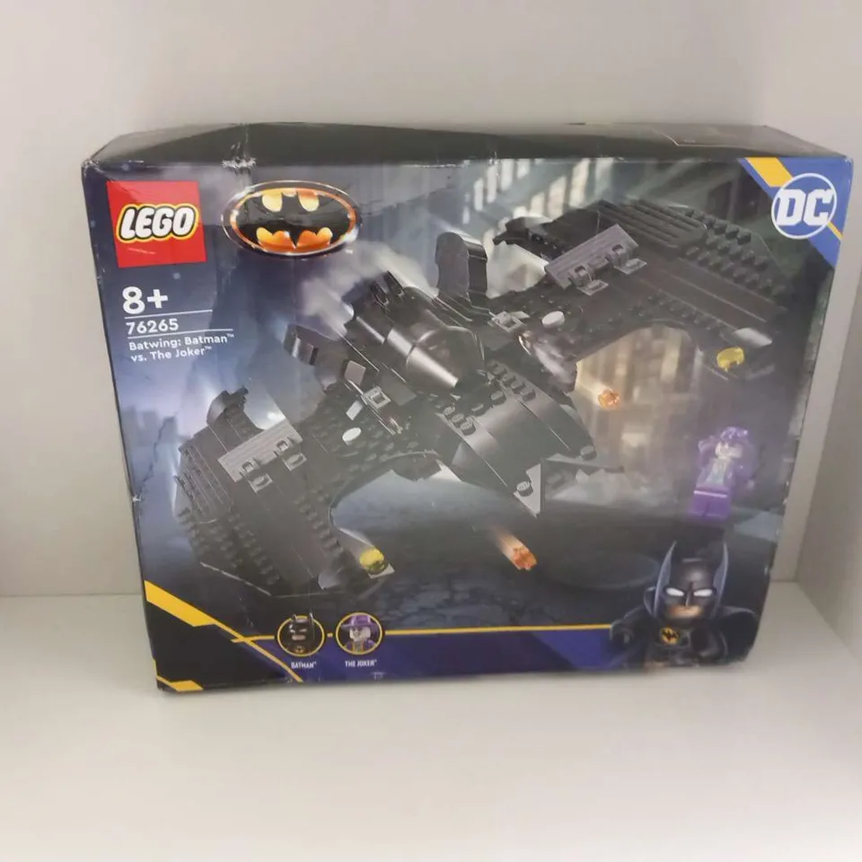 BOXED LEGO DC 76265 BATWING: BATMAN VS THE JOKER