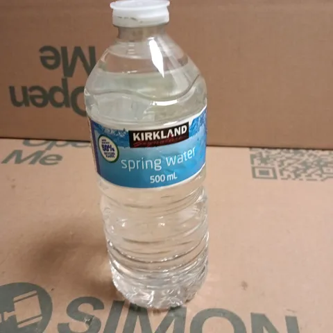 APPROXIMATELY 15 BOTTLES OF KIRKLAND SPRING WATER 500ML PER BOTTLE