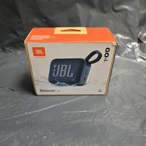JBL GO4 PORTABLE BLUETOOTH SPEAKER – BOXED (BLUE)