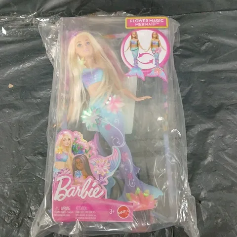 BARBIE FLOWER MAGIC MERMAID TOY DOLL 