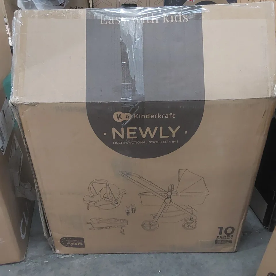 BOXED KINDERKRAFT APINO COMPACT STROLLER SET - DUNE BEIGE