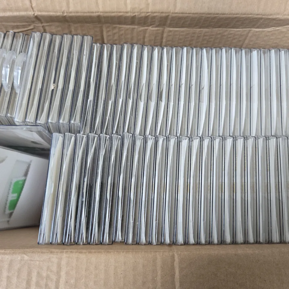 BOX OF APPROXIMATELY 40 4D GLASSES SCREEN PROTECTOR FOR WHITE S6 EDGE 